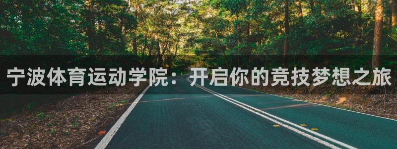 宁波体育运动学院：开启你的竞技梦想之旅