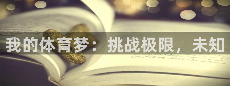 我的体育梦：挑战极限，未知